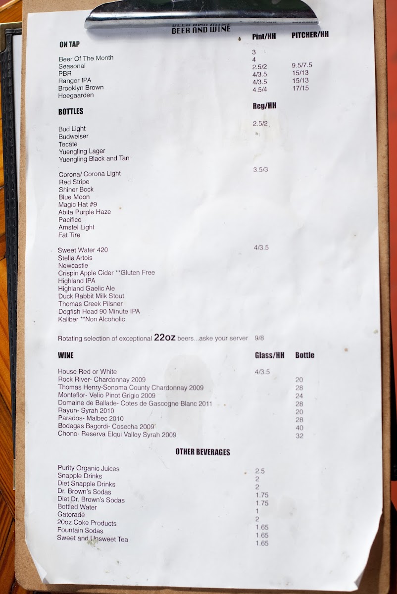 D'Allesandro's Pizza Menu - Image 4